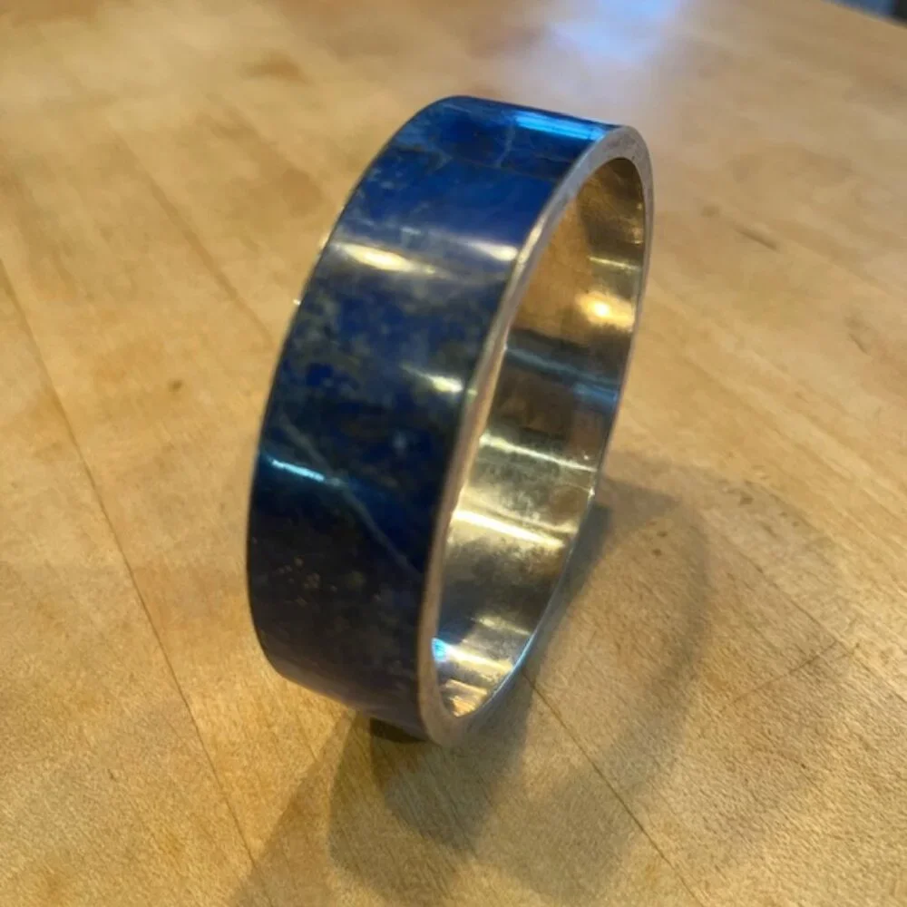 Antique Lapis Lazuli Bracelet - Picture 2 of 5